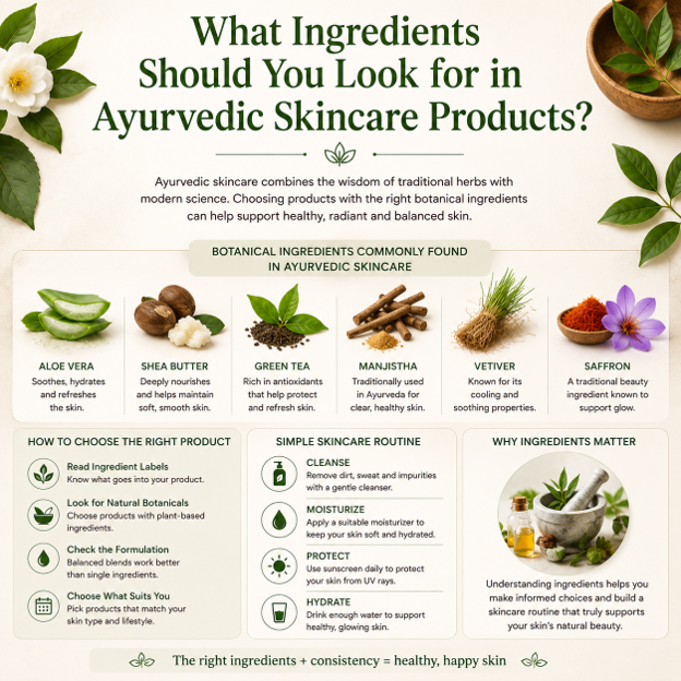 What Ingredients Should You Look for in Ayurvedic Skincare Products?